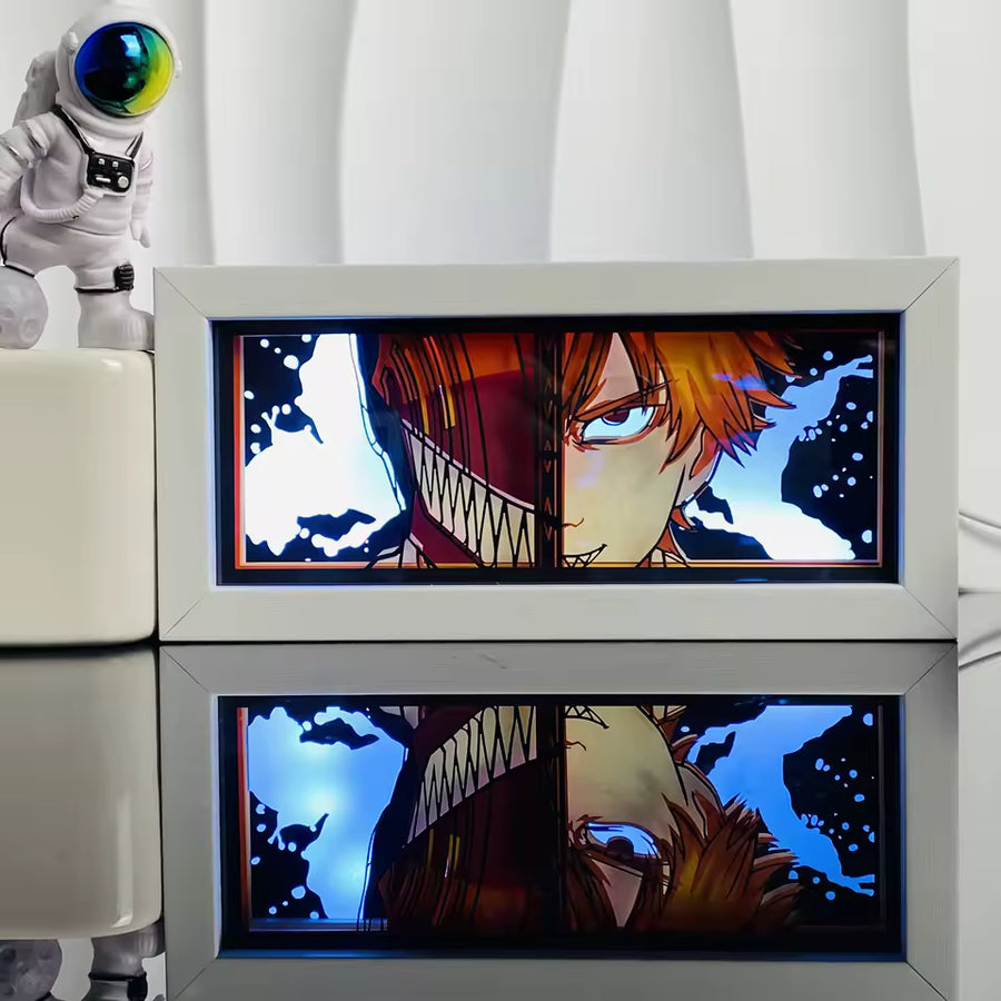 Denji Light Box — Chainsaw Man Anime Room Decor