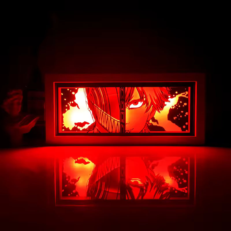 Denji Light Box — Chainsaw Man Anime Room Decor