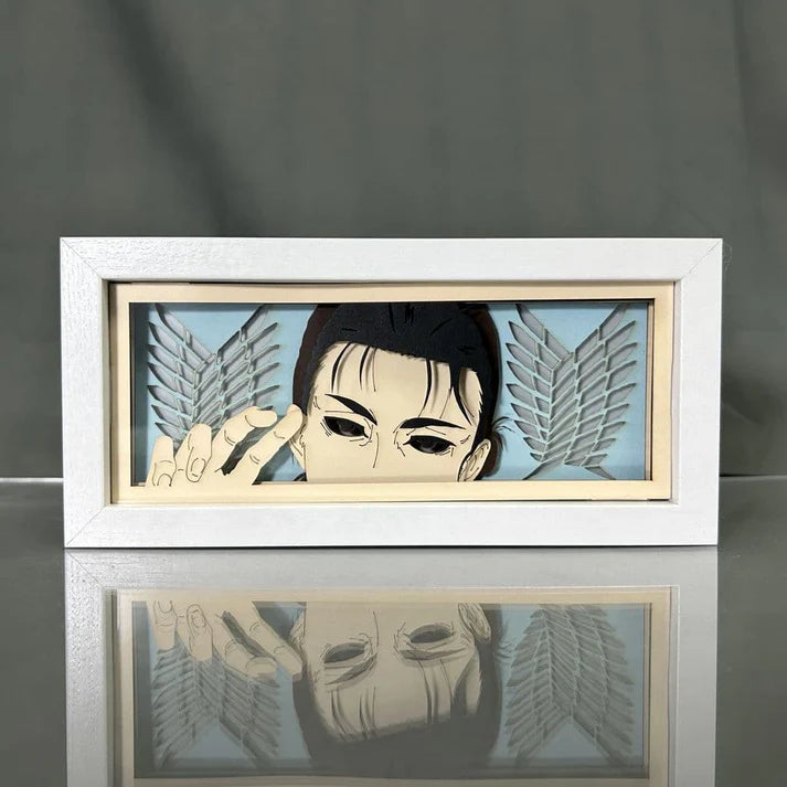 Eren Scout Regiment Light Box — Attack on Titan Anime Decor