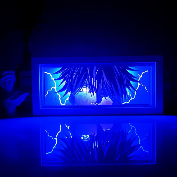 Satoru Gojo Light Box — Jujutsu Kaisen Anime Room Decor