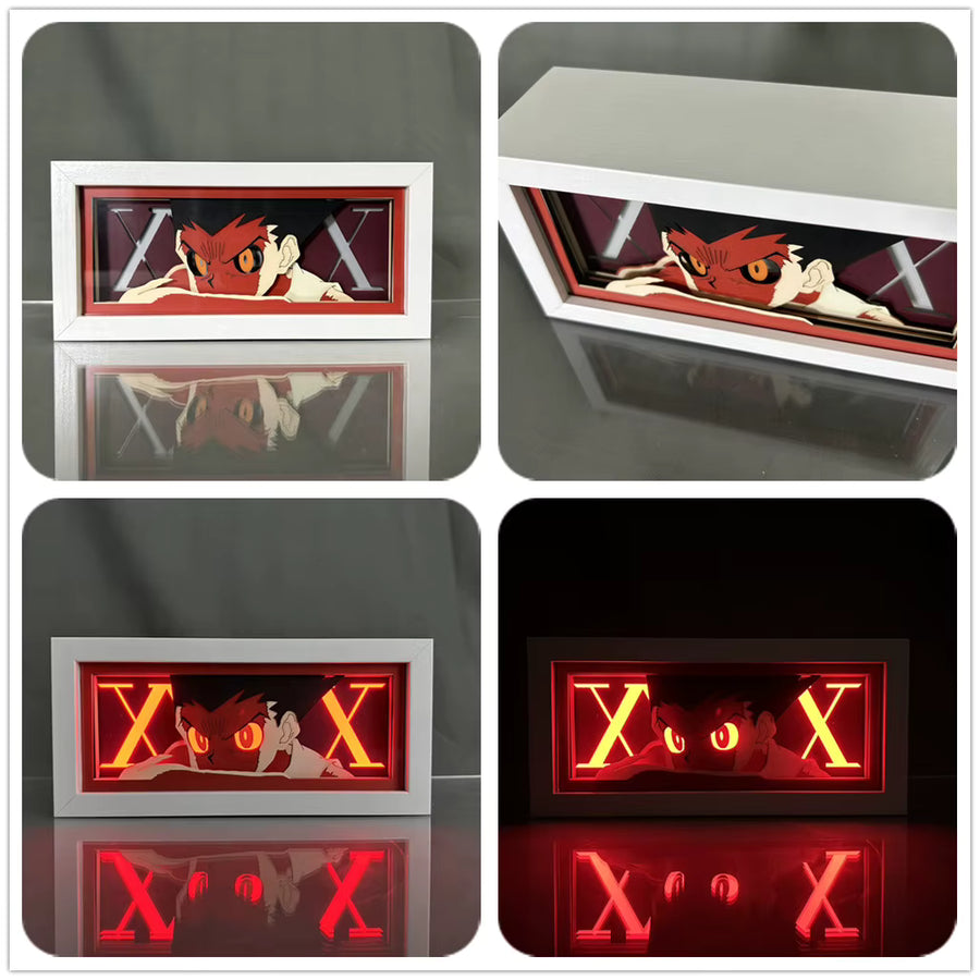 Gon Freecss Light Box — Hunter x Hunter Anime Room Decor