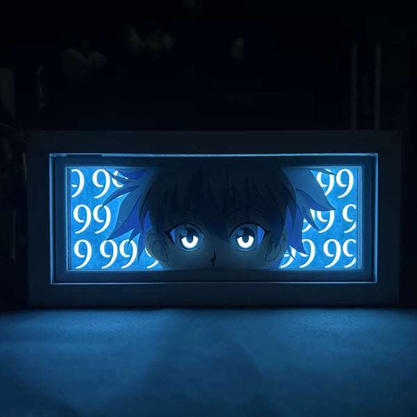 Killua Zoldyck Light Box — Hunter x Hunter Anime Decor