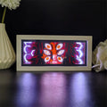 Kokushibo Light Box — Upper Moon One Demon Slayer Decor
