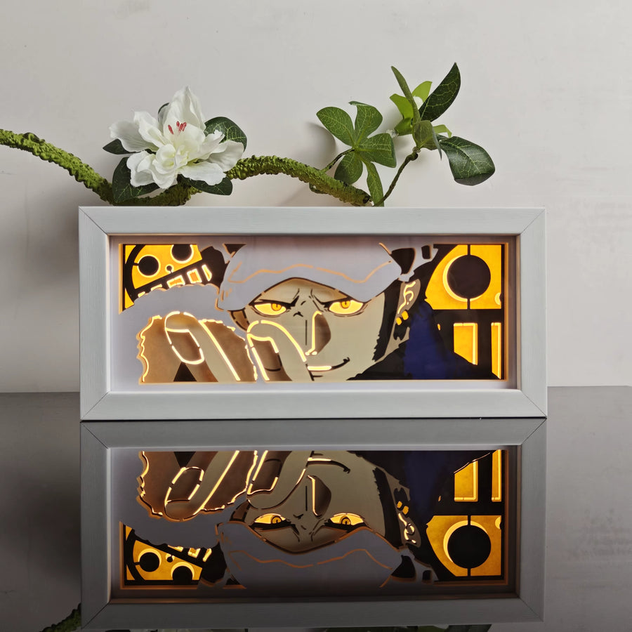 Trafalgar Law Light Box — One Piece Anime Room Decor