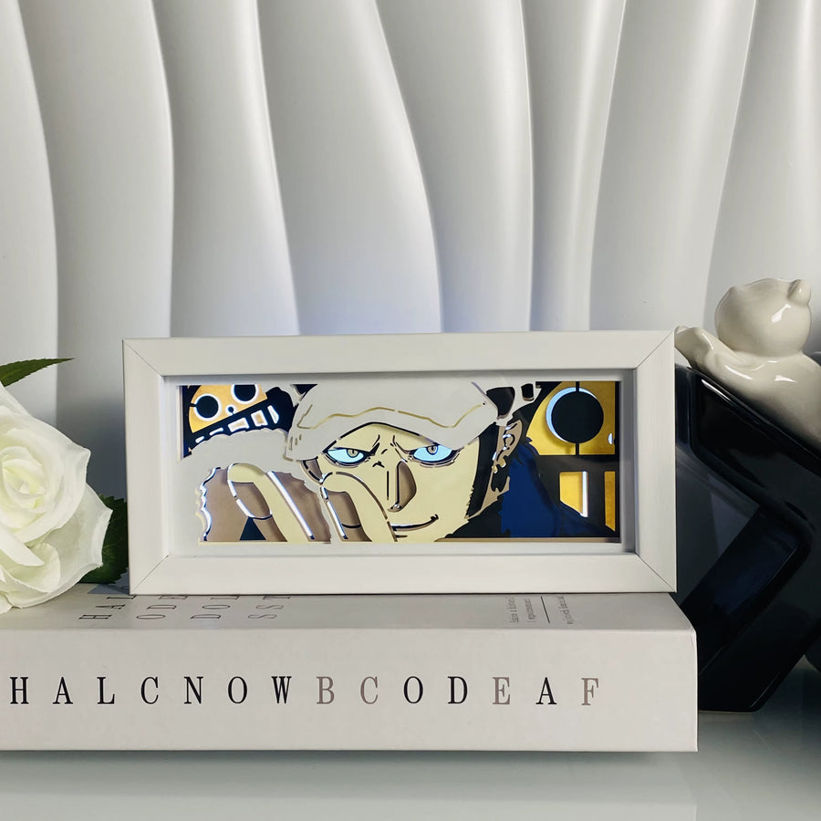 Trafalgar Law Light Box — One Piece Anime Room Decor
