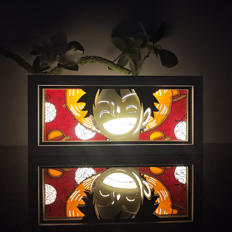 Monkey D. Luffy Light Box — One Piece Anime Decor | AniMart