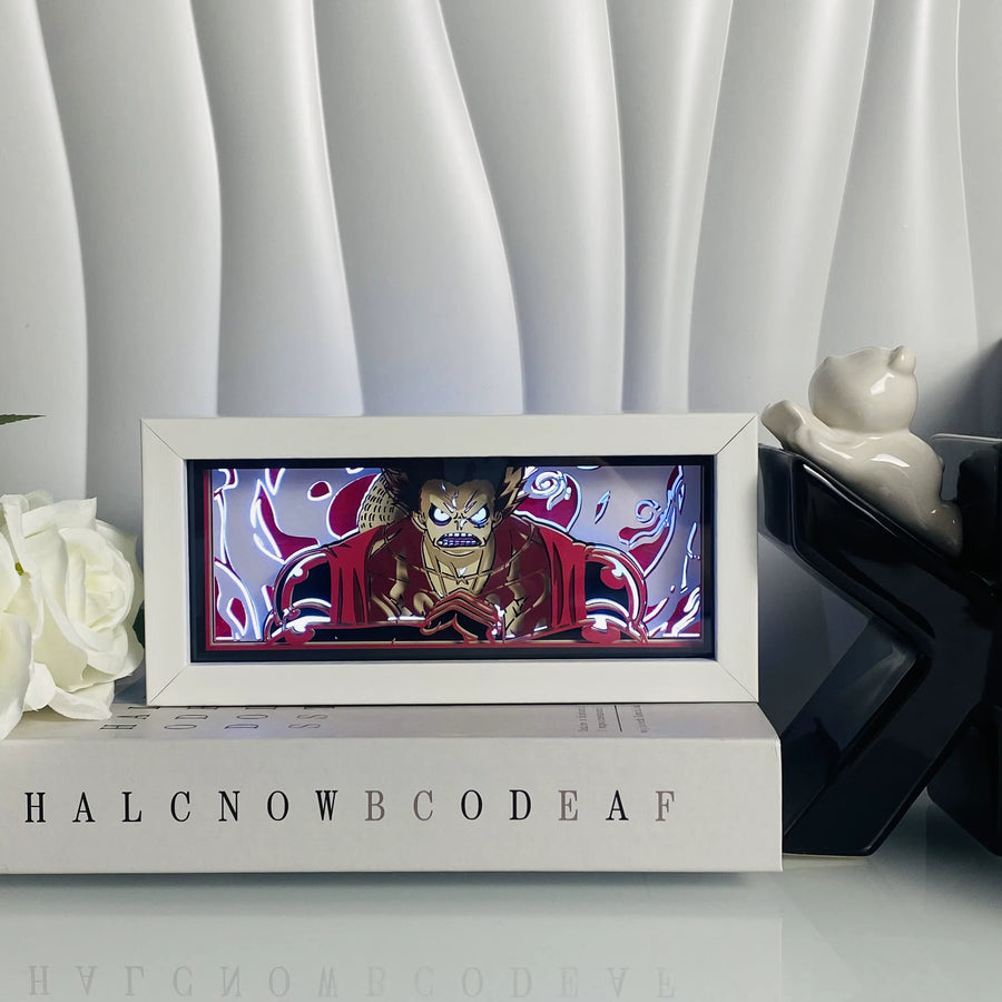Luffy Gear 4 Light Box — Stunning One Piece Anime Decor