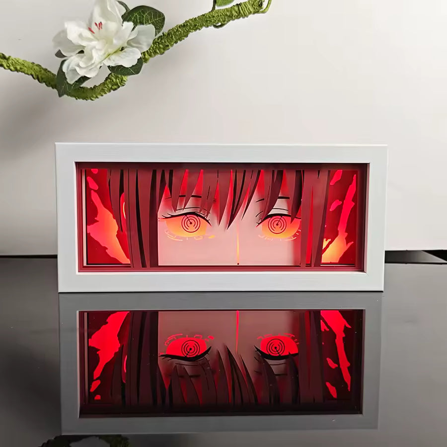 Makima Light Box — Chainsaw Man Anime Room Decor