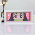 Nezuko Cute Light Box — Demon Slayer Anime Room Decor