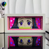 Nezuko Cute Light Box — Demon Slayer Anime Room Decor