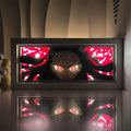 Nezuko Demon Form Light Box — Demon Slayer Anime Decor