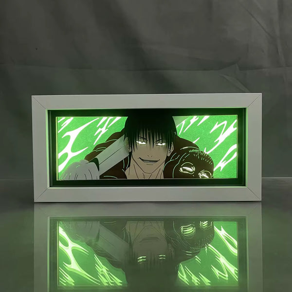 Toji Fushiguro Light Box — Jujutsu Kaisen Anime Decor