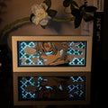 Sanemi Shinazugawa Light Box — Wind Hashira Demon Slayer Decor