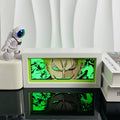 Zoro King of Hell Light Box — Striking One Piece Decor