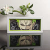 Zoro Light Box — One Piece Swordsman Anime Room Decor